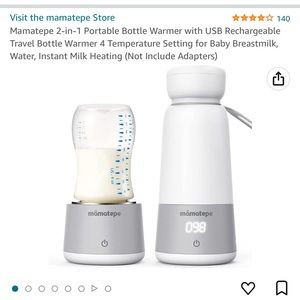 Portable bottle warmer